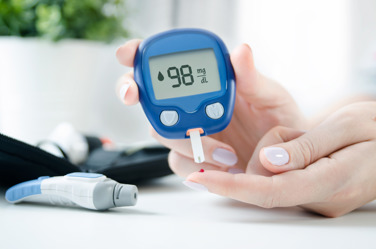 Blood glucose test