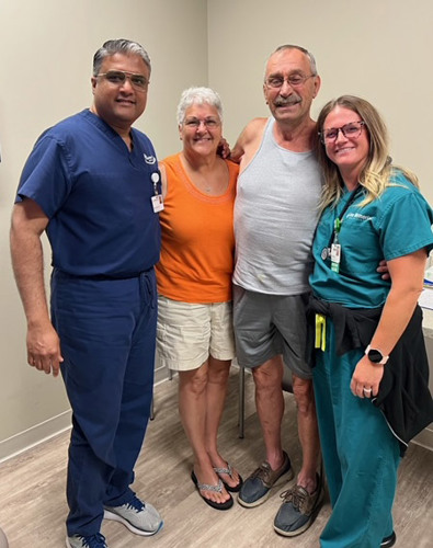 Tim McRae TAVR patient